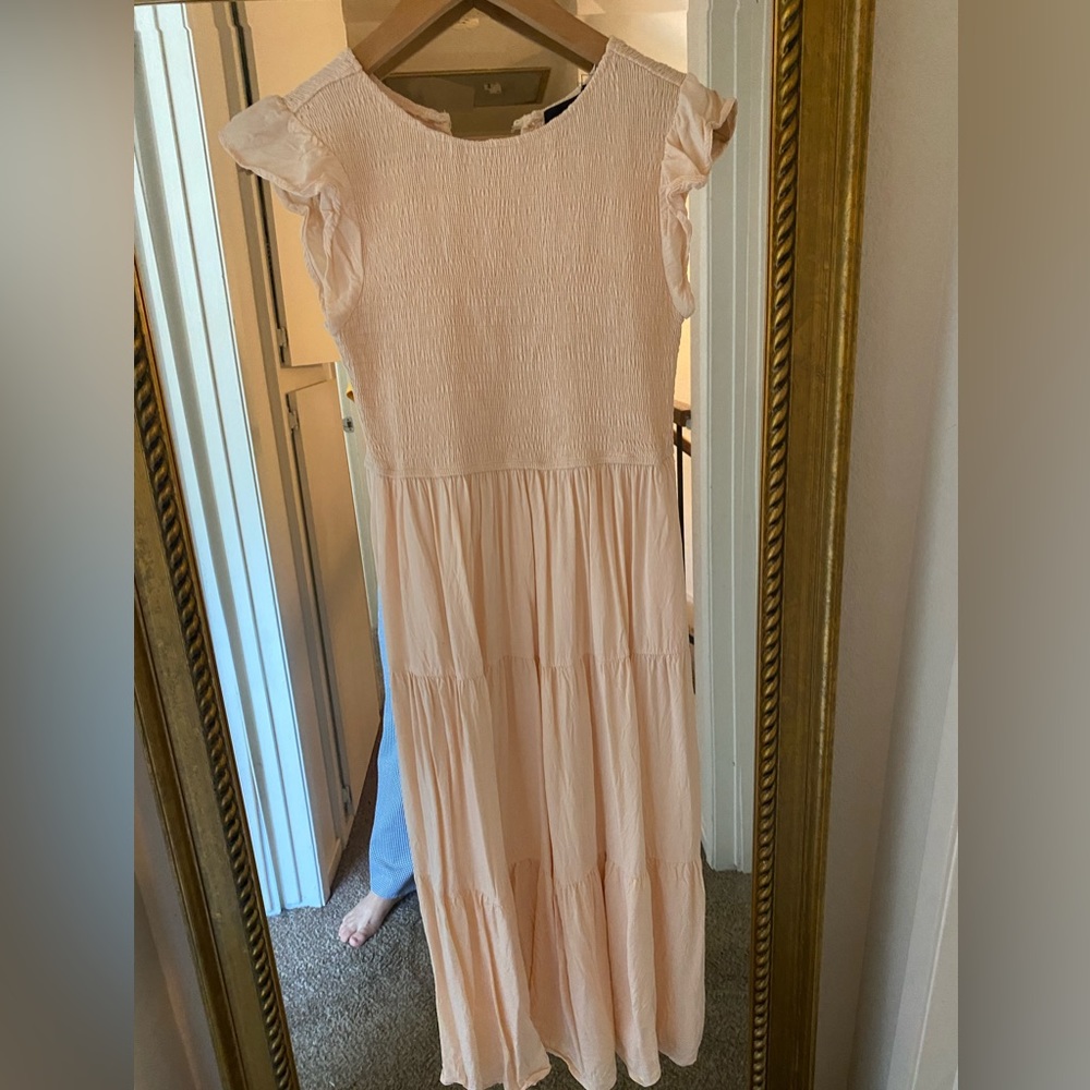 Zesica peach dress